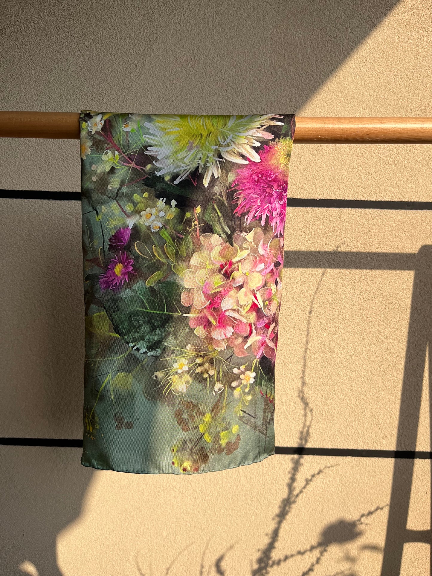 100%Silk Twill Women's Scarf 65X65CM Summer by Vera Kavura PQ08