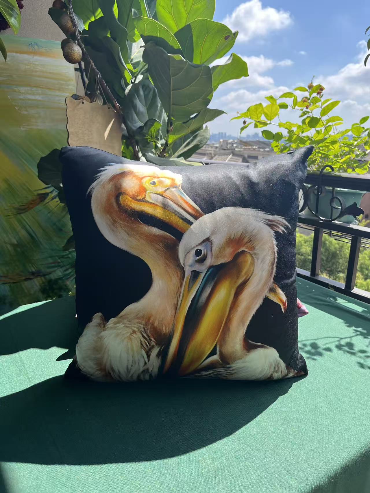 22 Momme Grade 6A Mulberry Silk Cushion Cover Throw Pillowcase PQ18 Dating Designed by Anastasie 17.7"x17.7"