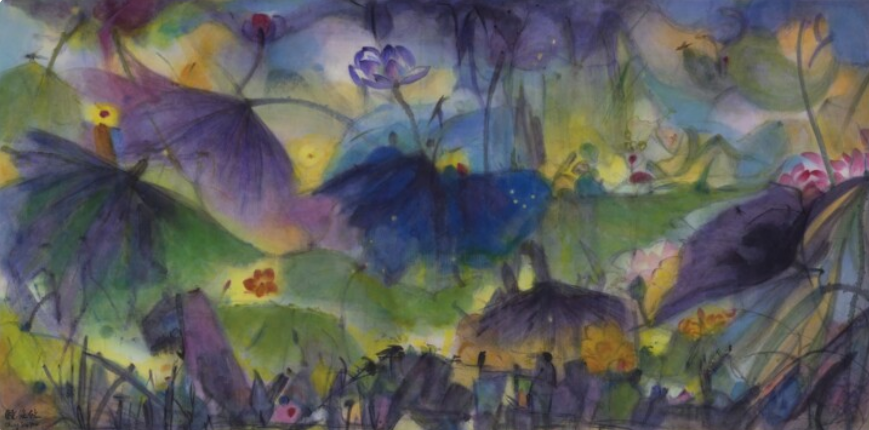 Lotus Dream (5) P-182 by Artist Chung Siu Yau ACSY03