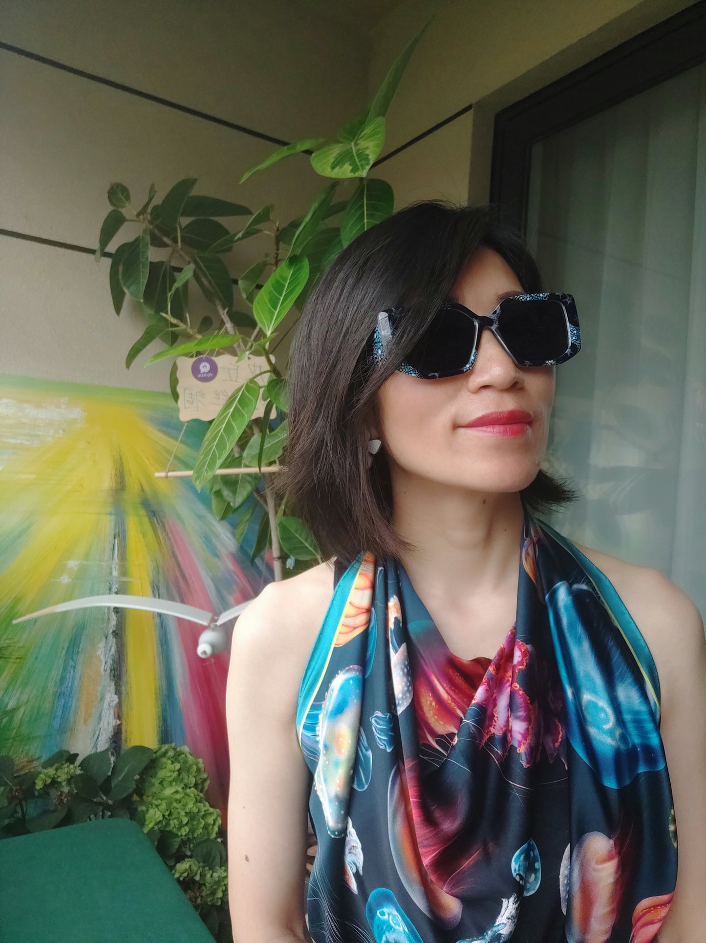 Starfish Sunglasses for Women/Men Designed by Julia Charlott PQ56