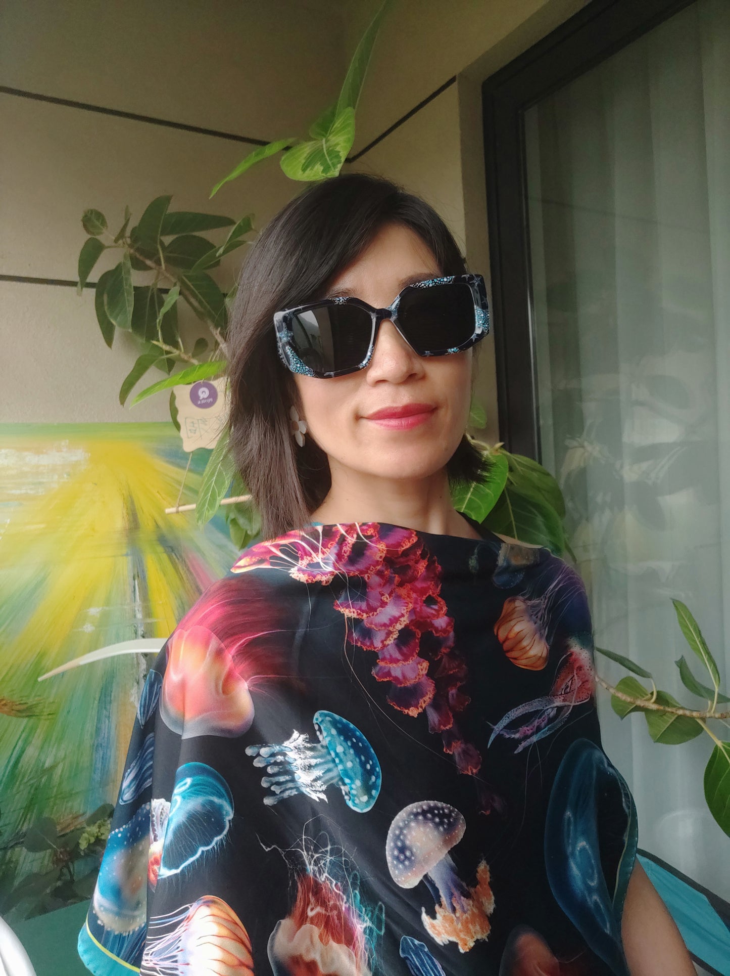 Starfish Sunglasses for Women/Men Designed by Julia Charlott PQ56