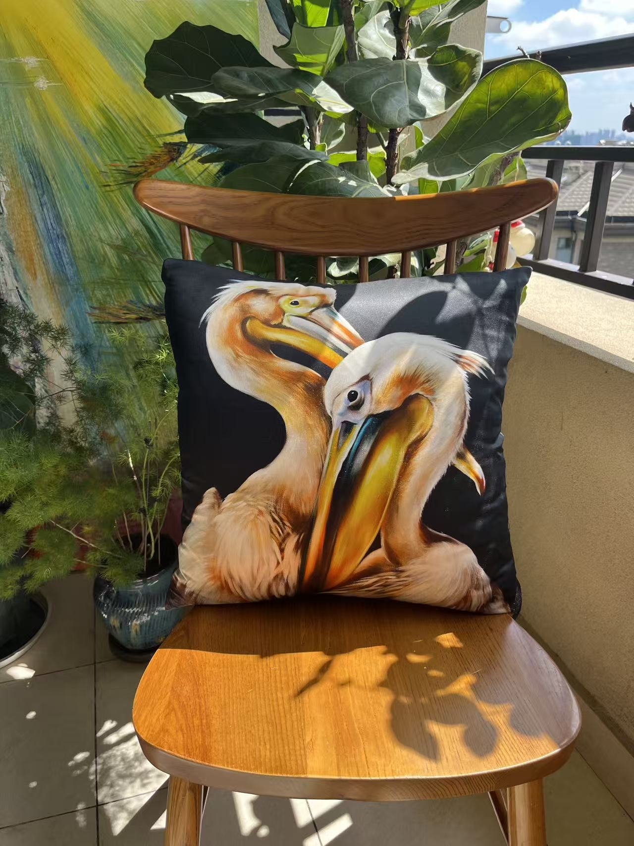 22 Momme Grade 6A Mulberry Silk Cushion Cover Throw Pillowcase PQ18 Dating Designed by Anastasie 17.7"x17.7"