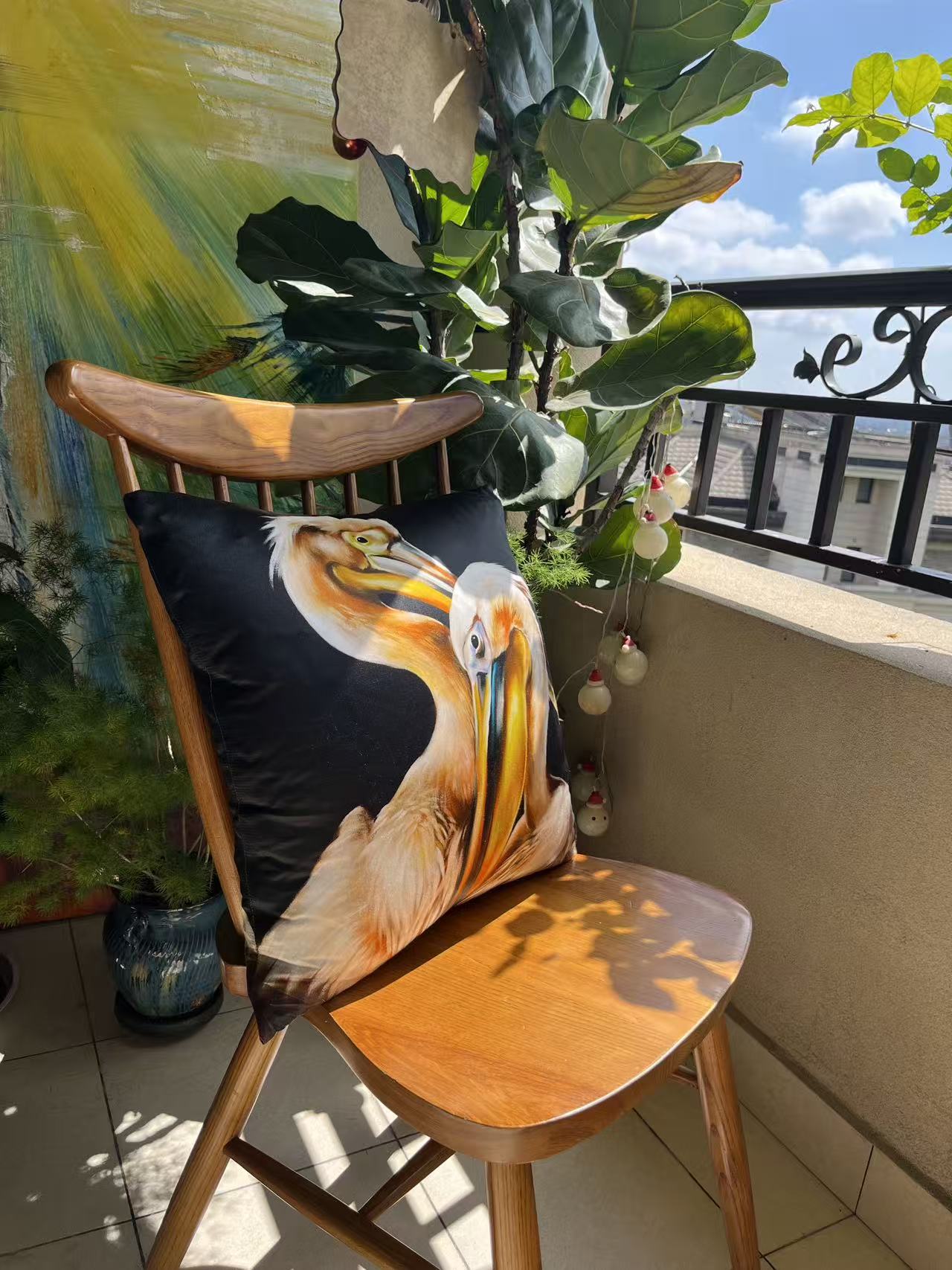 22 Momme Grade 6A Mulberry Silk Cushion Cover Throw Pillowcase PQ18 Dating Designed by Anastasie 17.7"x17.7"