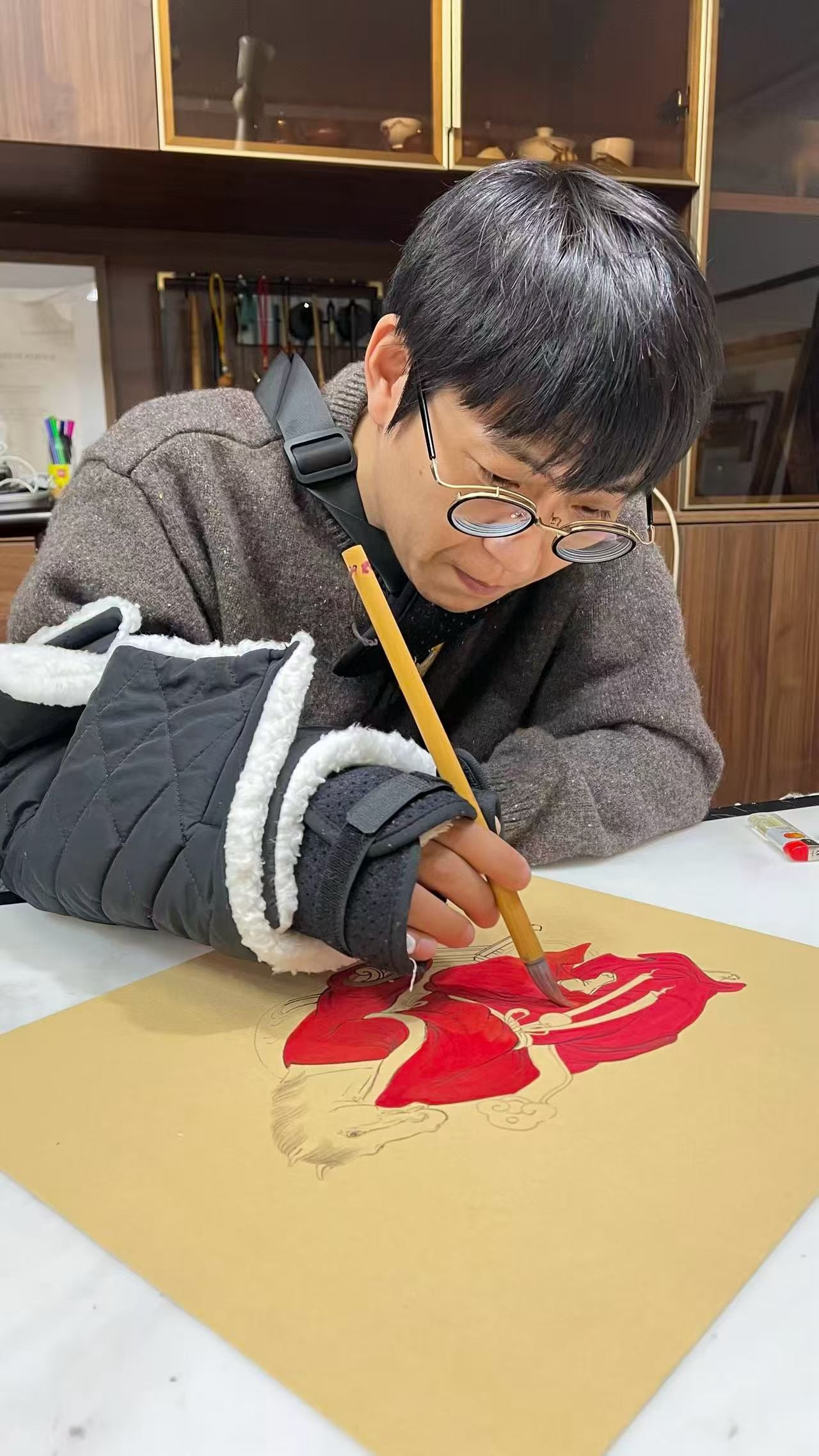 Lucky Horse for 2026 By China Artist Wang Zhiwei AWZW01