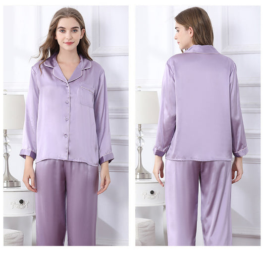 Women's 100%Silk Pajamas Set XM-70