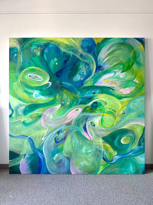 Absrtract Painting from China Artist Arlene CA01 200*200cm