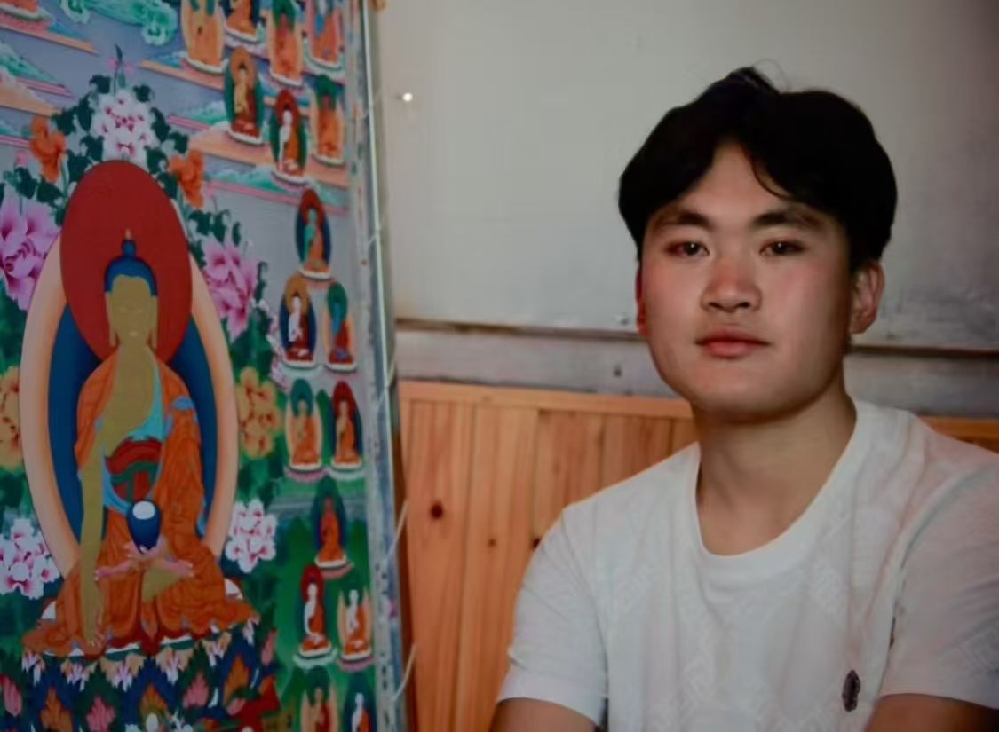 Thang-ka Draw by Deng Zhu Artist from Tibet ADZ01