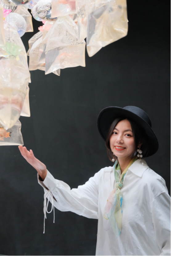 100%Silk Chiffon Summer Beach Scarf Women's 70X70CM Future by Arlene Lin PQ35