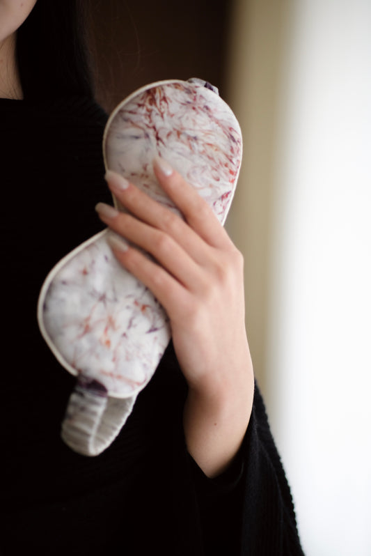 100%Silk Eyeshield Women's Silk Eye Mask 20.5X11CM Day Dream by Leemons PQ20