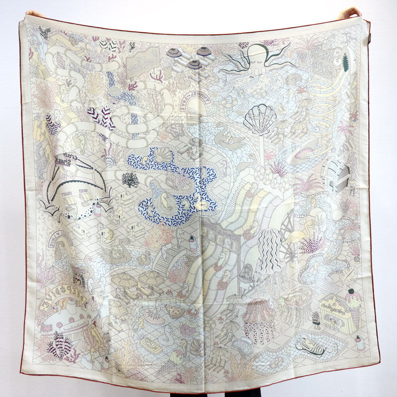 Women's Printed Silk Wool Scarf 135*135cm BG-130