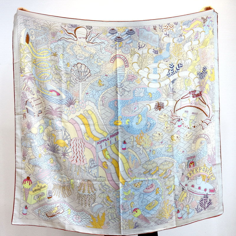 Women's Printed Silk Wool Scarf 135*135cm BG-130